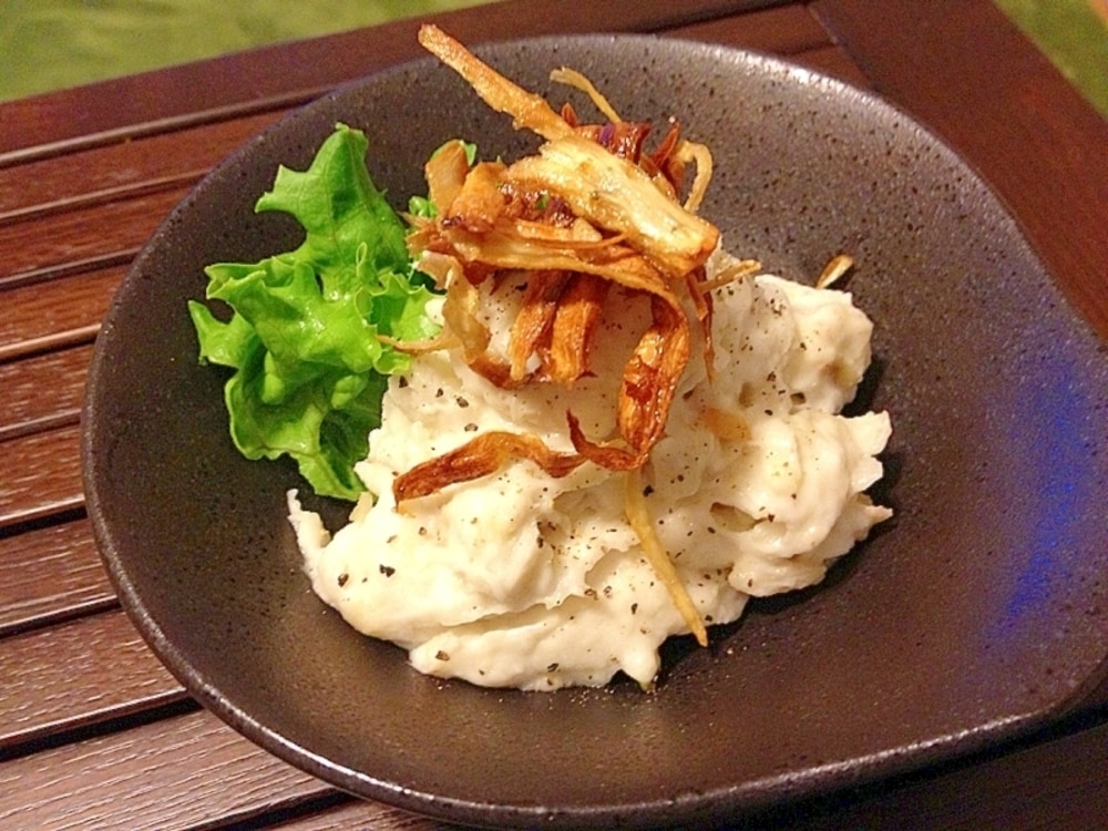 いつものポテサラに飽きたら作りたい!ねっとり里芋サラダ